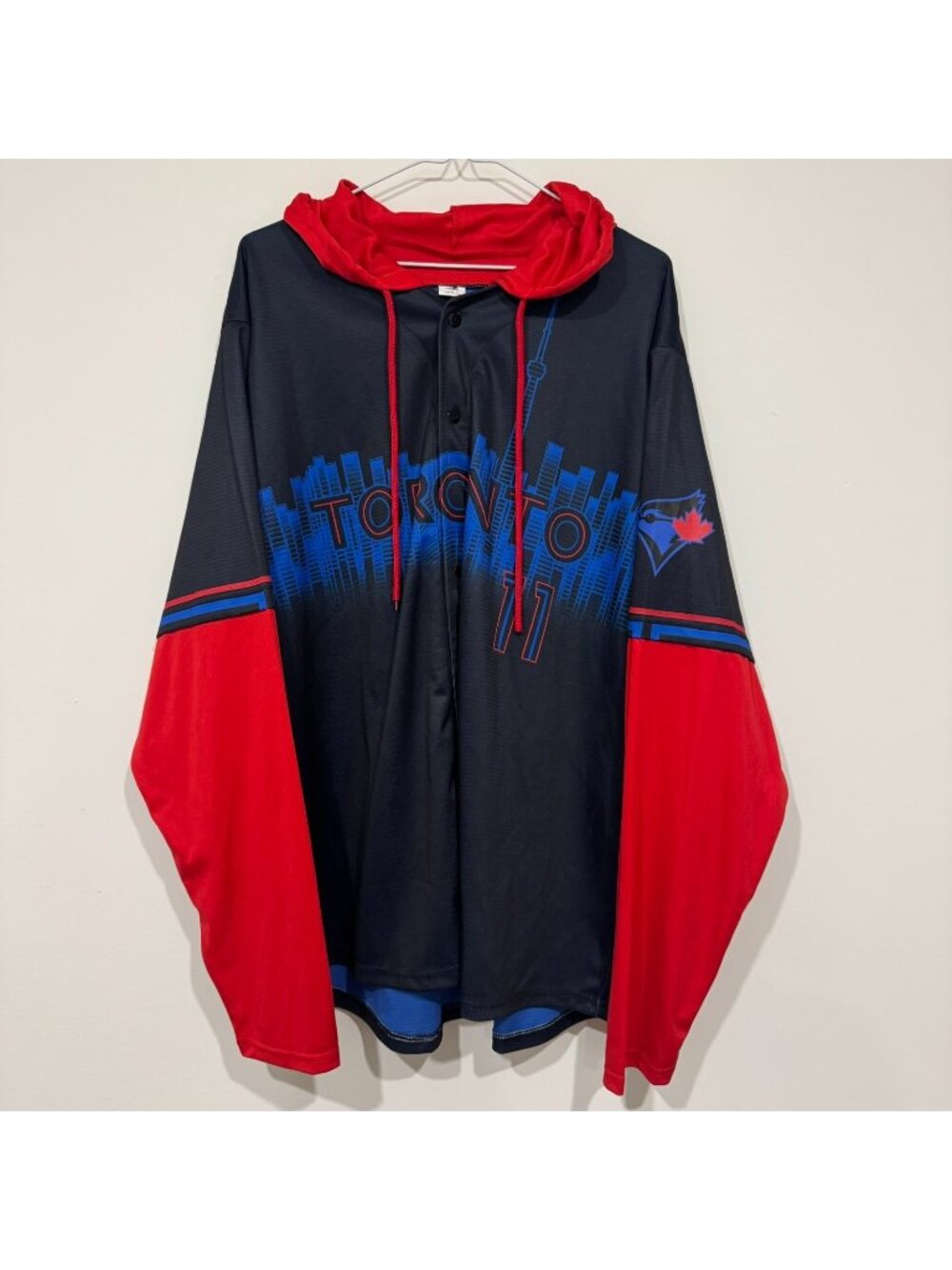 Toronto Blue Jays Bo Bichette Jersey Hoodie Size XL SGA Stadium Giveaway